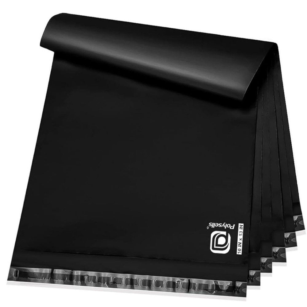 Black Poly Mailer Bags